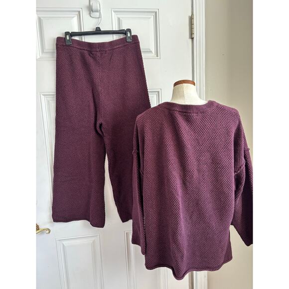 Free People beach 2 piece Hailee sweater set - sweater and pants size medium - Picture 9 of 9